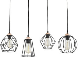 Wielopunktowa lampa wisząca loft Cubus 1646 TK Lighting