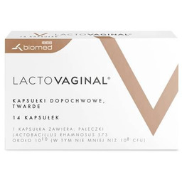 LACTOVAGINAL - 14 kapsułek dopochwowych