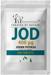 FOREST VITAMIN Jod 400 g 200tabs