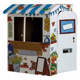 Kreatywny domek do kolorowania Stragan XL Fellowes Bankers