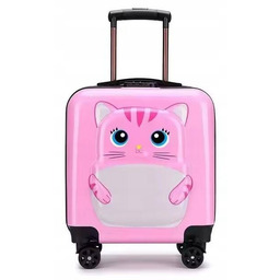 Kot Kotek Walizka 3D Dziecięca Bagaż Szyfr