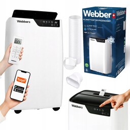 Klimatyzator przenośny Webber 3,5 kW 4w1 WiFi grzanie