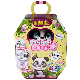 Figurka interaktywna panda tkaninowa żółta Simba