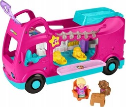 FISHER PRICE LITTLE PEOPLE LALKA BARBIE samochód duży