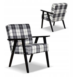 Fotel w stylu PRL retro vintage SOLER Family