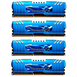 G.SKILL Zestaw pamięci RipjawsX F3-1600C9Q-32GXM (DDR3 DIMM; 4
