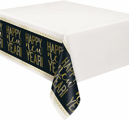 Obrus sylwestrowy Happy New Year - 213x137 cm