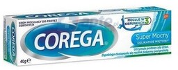 Corega SUPER MOCNY Delikatnie Miętowy krem mocujący