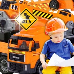 Duży Dźwig Ciężarówka Z Hakiem Obrotowy Auto Samochód