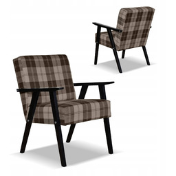 Fotel w stylu PRL retro vintage SOLER Family