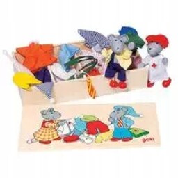 Przebieranka myszek kartonowa Goki