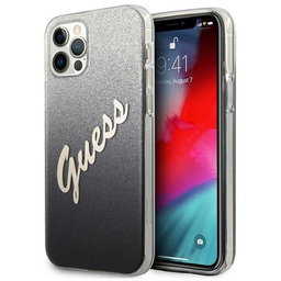 Etui iPhone 12 Guess czarne