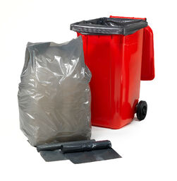 Pojemne worki na odpady, 30 szt., 660 L