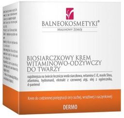 Balneokosmetyki Biosiarczkowy Krem witaminowo-odżywczy do twarzy, 50 ml