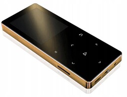 Odtwarzacz MP4 T5 16GB bluetooth głośnik MP3 złoty