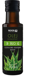 Olej konopny bio 100 ml seria black