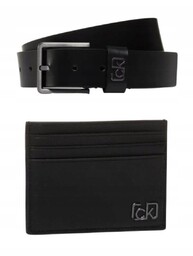 CALVIN KLEIN + ETUI NA KARTY Pasek męski