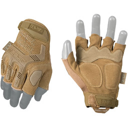 Rękawice taktyczne Mechanix Wear M-Pact Fingerless Coyote (MFL-72)