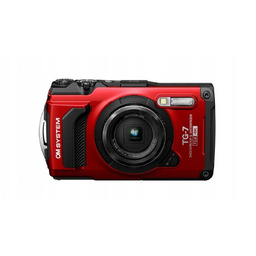 OLYMPUS Aparat TG-7 czerwony
