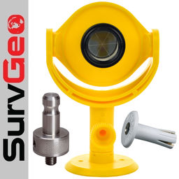 SurvGeo Minipryzmat 25mm w oprawie ABS - zestaw