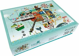 Puzzel - 200 stukjes - Prentenboekoek Het eiland