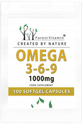 FOREST VITAMIN Omega 3-6-9 1000mg 100caps