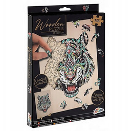 Eko Puzzle Drewniane 132 El Stojak Certyfikat Fsc