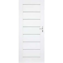 Skrzydło drzwiowe Prim slim 12 biały pokój 80