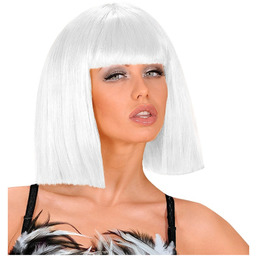 Biała peruka Showgirl