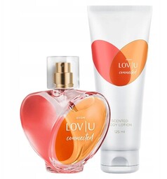 Avon Zestaw Lov U Connected woda perfumowana+balsam