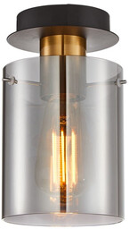 Lampa sufitowa Sardo śr. 13cm E27 mosiężny