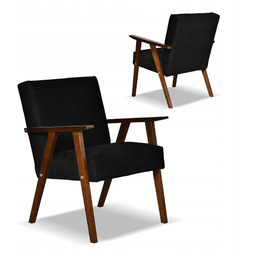 Fotel w stylu PRL retro vintage SOLER Family