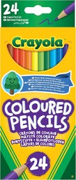 Crayola Kredki Ołówkowe, Wielokolorowy, 24 Sztuki