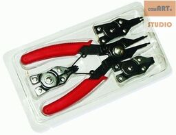 SZCZYPCE SEEGERA 160 mm 4 koncówki