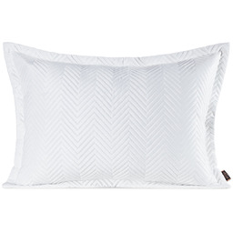 Poszewka 50 x 70 Dekoracyjna Welwet Sofia Biały