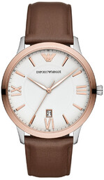 Zegarek ARMANI AR11211. Kwarcowy, Kolor biały. Mężczyzna.