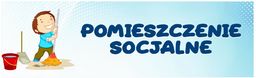 Naklejka na Drzwi Pomieszczenie Socjalne