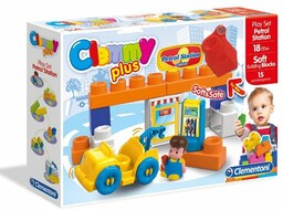Clementoni, Clemmy Plus, klocki Stacja benzynowa