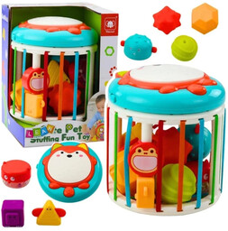 Sortek bębenek ze światłem i dźwiękiem - Leantoys