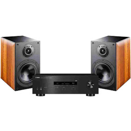 Yamaha R-S202D (czarny) + NOTA 260 (orzech)