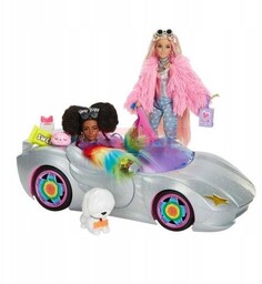 BARBIE EXTRA KABRIOLET GWIAZD samochód dla lalek +