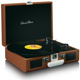 Lenco TT-120BNWH gramofon z głośnikami, Bluetooth i wbudowanym