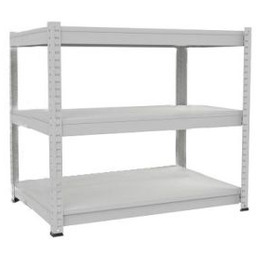 Regał magazynowy metalowy 3 półkowy RMM 305 głęboki