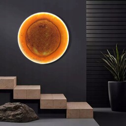Plafon Lampa Led na ścianę okrągły dekoracyjny Sun