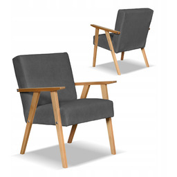 Fotel w stylu PRL retro vintage SOLER Family