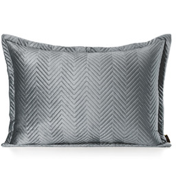 Poszewka 50 x 70 Dekoracyjna Welwet Sofia Grafit