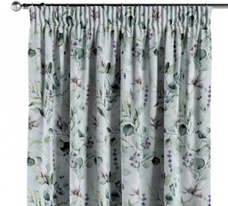 Zasłona na taśmie marszczącej 1 szt., magnolie