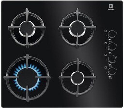 Płyta gazowa ELECTROLUX EGG6407K 59 cm czarne szkło