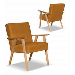 Fotel w stylu PRL retro vintage SOLER Family