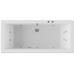 Riho Lugo 170x75cm wanna prostokątna z hydromasażem Pneumatic